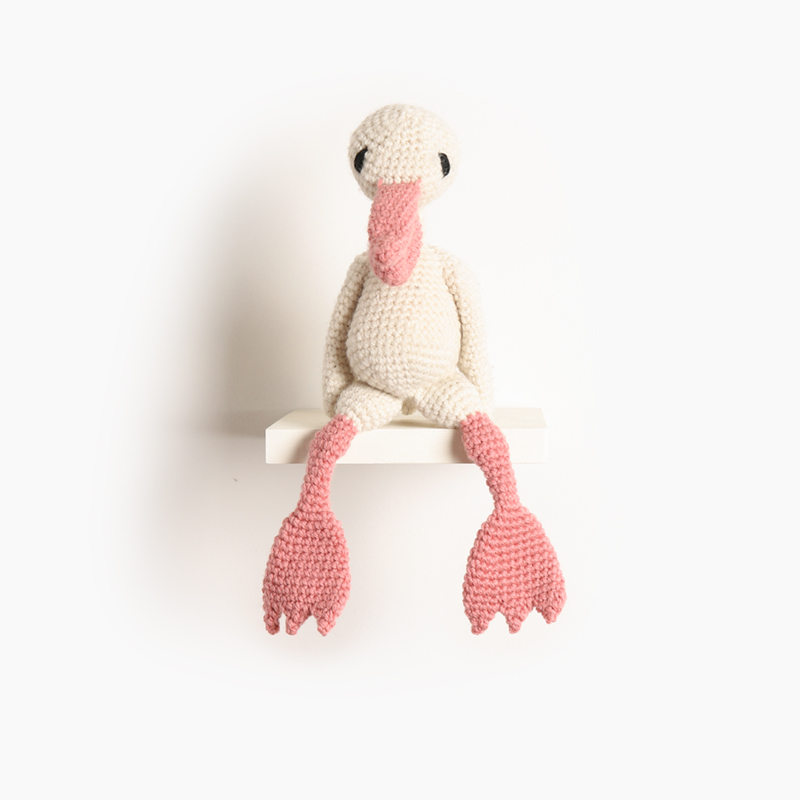 pelican bird crochet amigurumi project pattern kerry lord Edward's menagerie